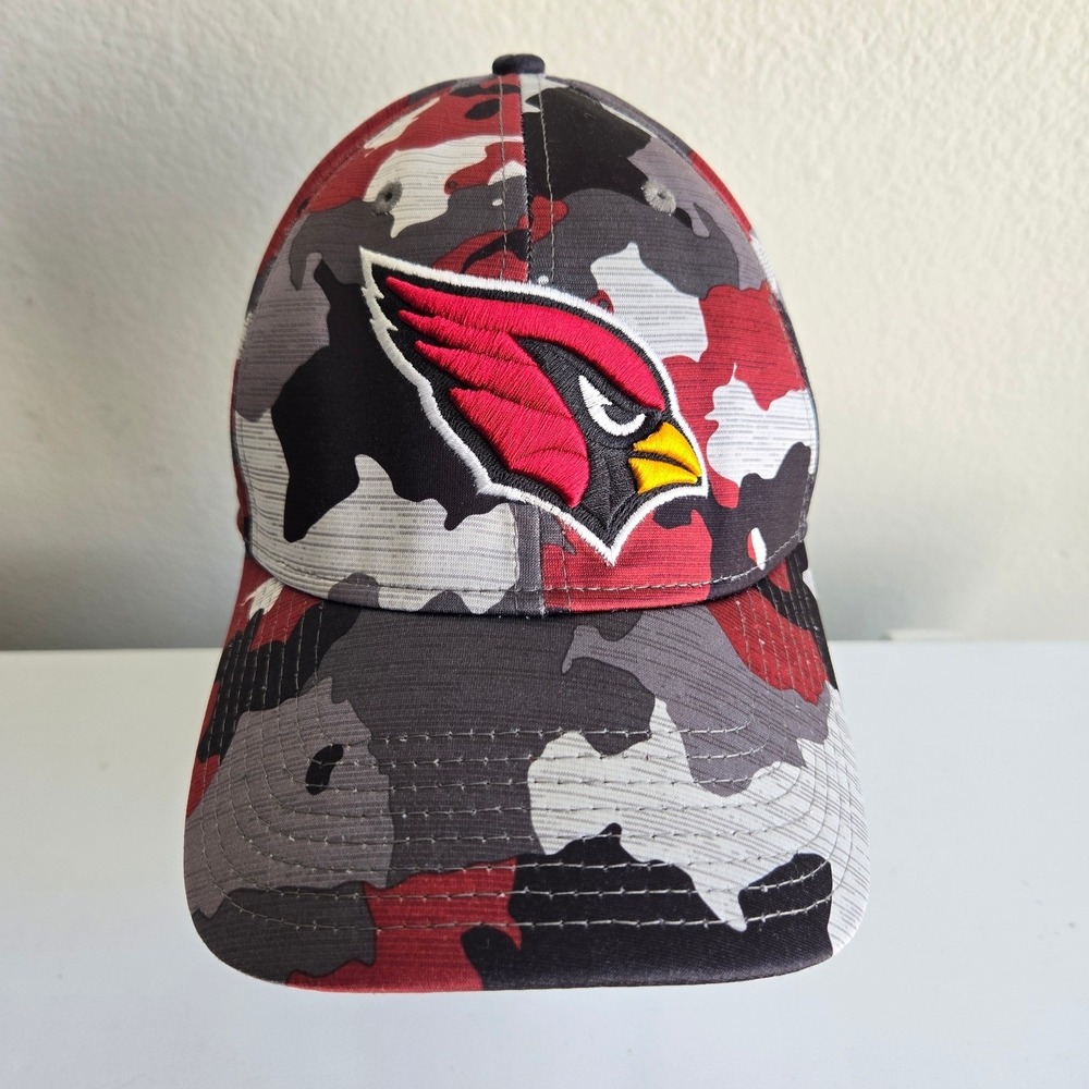 Arizona Cardinals New Era 39THIRTY Camo Hat Mens Medium Large NFL Stretch Cap